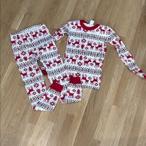Hanna Andersson Christmas pajamas, size 12